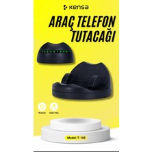 Subzero Araç Içi Telefon Tutucu Torpido Üstüne Yapışan Model + Oto Park Telefon Numaratörü 360° Döner