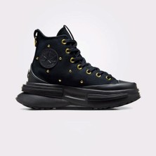 Converse Run Star Legacy Cx Platform Star Studded Kadın Siyah Sneaker