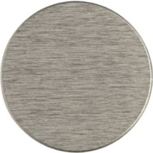 System 1910 Tek Delikli Düğme Kulp Fırçalı Saten Renk Çap 38 mm