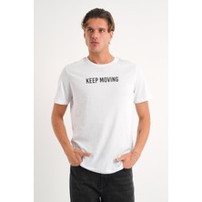 Alexandergardı Baskılı Basic T-Shirt