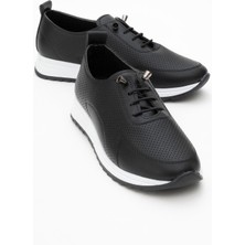 Ccway Kadın Bağcıklı Günlük Ayakkabı SİYAH CİLT