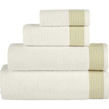 Çizgi Desenli Yüz Havlusu