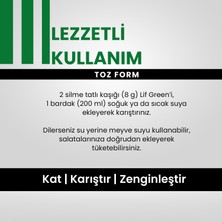Hellobari Formula Lif Green Doğal Lif Kaynağı | Glukomannan | Hindiba Kökü Lifi | 14 Porsiyon Elmalı