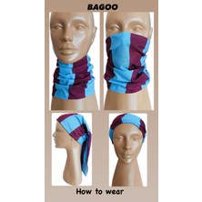 Bagoo Taraftar Buff-Buf- Boyunluk- Bandana -Saç Bandı