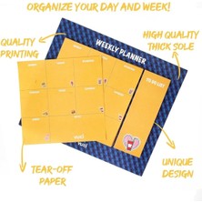 Vuki Masa Üstü Haftalık Planlayıcı Defter