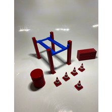 1/64 Ölçek Diorama Garaj Seti