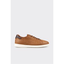 Elle Taba Deri Erkek Günlük Ayakkabı