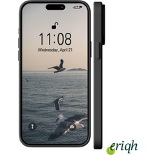 Eriqh Apple iPhone 13 Uyumlu Kılıf Kamera Korumalı Lansman Içi Kadife Yumuşak Silikon Kapak
