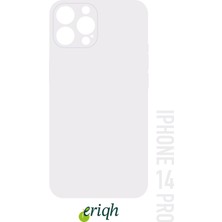 Eriqh Apple iPhone 14 Pro Uyumlu Kılıf Kamera Korumalı Lansman Içi Kadife Yumuşak Silikon Kapak