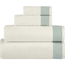 Çizgi Desenli Yüz Havlusu