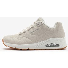 Skechers Uno - Kat-Neato Kadın Beyaz Sneakers 177144 Ofwt