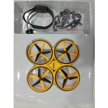 Boratila Toys Saat Kontrollü Işıklı  Drone Şarjlı 10 Metre Uçuş Mesafeli