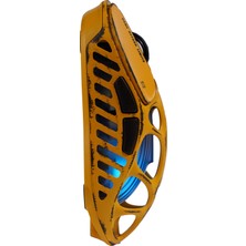 Gravastar Mercury x Rgb 32K Dpı Optik Gaming Mouse, Kablosuz, Magnezyum Alaşımlı, Programlanabilir 5 Tuşlu, Special Edition, Sarı
