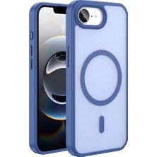 Apple iPhone 16E Kılıf Magsafe Şarj Özellikli Mat Arka Yüzey Redclick Sio Kapak