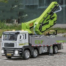 1/32 Beton Pompası Araba Oyuncak Modeli Alaşım Döküm Ses ve Işık ile Araba Kapı Açılabilir Araç Modelleri Doğum Günü Hediyesi (Yurt Dışından)