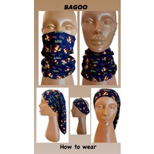 Jump Buff- Baf -Bandana- Boyunluk- Saç Bandı