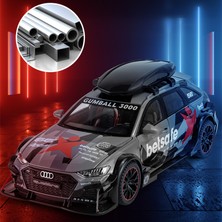 1/24 Audi Rs6 Alaşım Avant Station Wagon Araba Modeli Dietoy Metal Oyuncak Parça Spor Araba Modeli Simülasyon Ses ve Işık Çocuklar Hediye (Yurt Dışından)