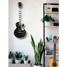 Elektro Gitar Metal Duvar Dekoru Gibson Les Paul Duvar Dekoru