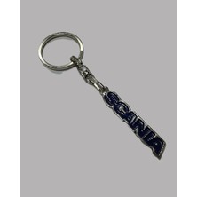 Scania Mavi Logolu Metal Anahtarlığı 1 Adet 