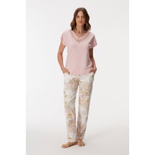 11354 Kadın T-Shirt ve Pantolon Takım