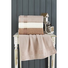 Fabricom Home Collection Fabricom Banyo  Havlu Seti  kahve renk