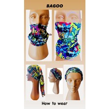Wow Bagoo- Buff- Baf- Bandana- Boyunluk- Saç Bandı