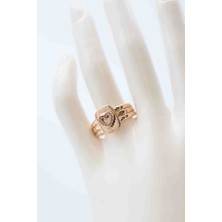 Glare Jewellery Kalpli Model Gold Yüzük