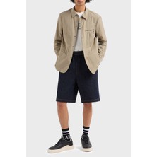 Armani Exchange Astarlı Regular Fit Çıtçıt Düğmeli Düz Yaka Ceket Erkek Ceket XM000435 AF13138 U6167