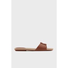 Armani Exchange Logolu Tek Bantlı Terlik Bayan Terlik XDP055 XV921 01816