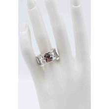 Glare Jewellery Dalgalı Model Gümüş Yüzük