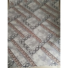 Kahverengi Kaymaz Yolluk - Yıkanabilir Dört Mevsim Halı | Salon, Banyo, Balkon, Genç Odası