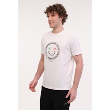 Lumberjack ml Renato 11ITL414 5fx Beyaz Erkek Kısa Kol T-Shirt