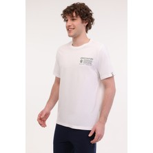 Lumberjack ml Renas 11TRV16 5fx Ekru Erkek Kısa Kol T-Shirt