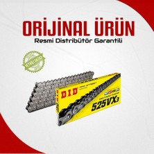 Dıd Aprilia Mana 850 (2008-2014) 525-100 X-Ringli Zincir (Çelik Renk)