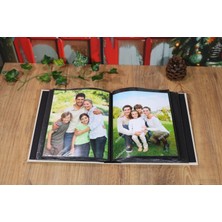 Nrcn 100'LÜK Fotoğraf Albümü Koton Desenli 15 x 21 cm Krem