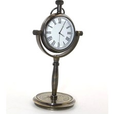 Ttt Masa Üstü Pirinç Saat Model 1