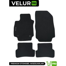 Velurpro Clio 4 2012-2019 Arası Araca Özel Halı Paspas Araba Halısı Oto Paspas