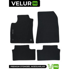 Velurpro Clio 5 2019 Sonrası Araca Özel Halı Paspas Araba Halısı Oto Paspas