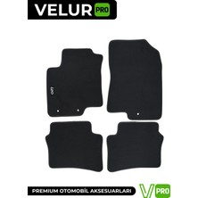 Velurpro Hyundai I20 2014-2020 Arası Araca Özel Halı Paspas Araba Halısı Oto Paspas