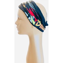 Renkli Kuş Buff- Baf -Bandana- Boyunluk- Saç Bandı