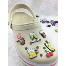 Terlik Süsü 4 Lü Set, Crocs Konsept Terlik Süsü Aşkı Terlik Süs