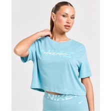 Nike Pro Graphic Cropped Training Short-Sleeve Kadın Tişört Ndd Sport