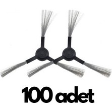 Asgard Grup Xiaomi Mop Pro Uyumlu 200 Adet (100 Paket) Yan Fırça