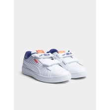 Puma Smash 3.0 Poised 2 Race Çocuk Spor Ayakkabı Beyaz