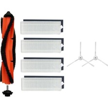 Asgard Grup Xiaomi Mop Essential (Mjstg1) Uyumlu 1 Adet Ana Fırça 4 Adet Filtre 2 Adet Yan Fırça