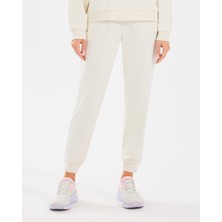 Skechers W Essential Jogger Sweatpant Kadın Offwhite Eşofman Altı S242118-102