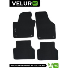 Velurpro Volkswagen Tiguan 2007-2016 Araca Özel Halı Paspas Araba Halısı Oto Paspas