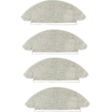 Asgard Grup Viomi Alpha 2 Pro Uyumlu 4 Adet Mop