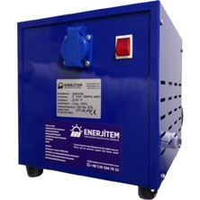 Enerjitem 5000VA, 5 Kva Kutulu Izolasyon Trafosu, GIRIŞ:220 Vac ÇIKIŞ:110-120 Vac Prizli