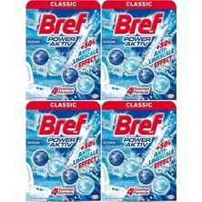 Bref Power Aktiv Klozet Bloğu (8 Li Set) Okyanus Kokulu (4pk*2)